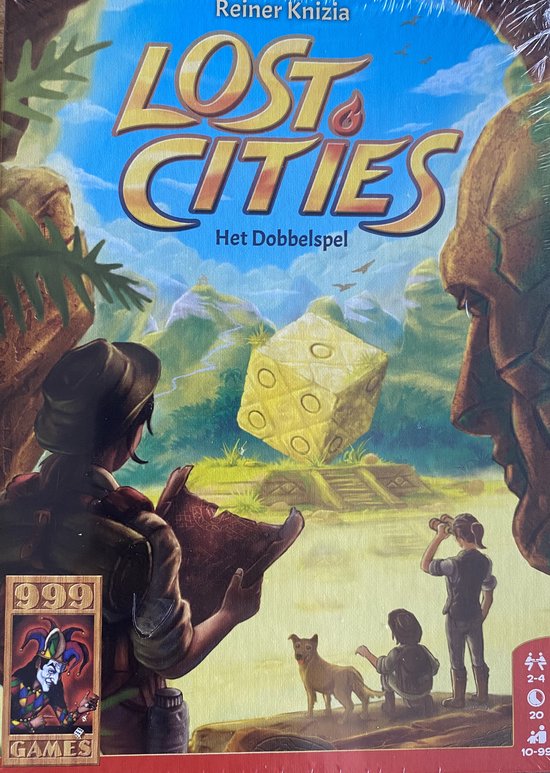 Thumbnail van een extra afbeelding van het spel 999 Games Lost Cities: Het Dobbelspel