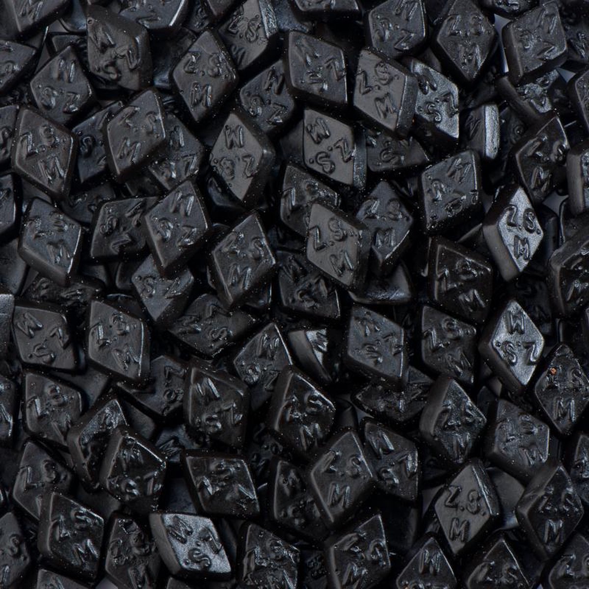 De Bron suikervrije Zoute Drop Ruitjes - 5 x 1 kilo