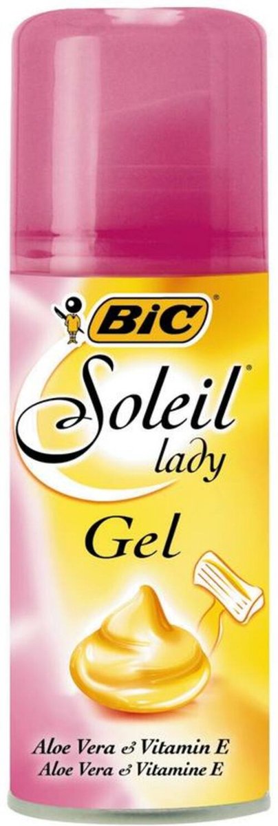 Bic Shaving Gel Soleil Lady Pink