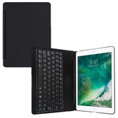Mobilize Aluminium BT Keyboard Tablethoes geschikt voor Apple iPad 9.7 (2017/2018) Hoes Aluminium QWERTY Bluetooth Toetsenbord Bookcase - Zwart