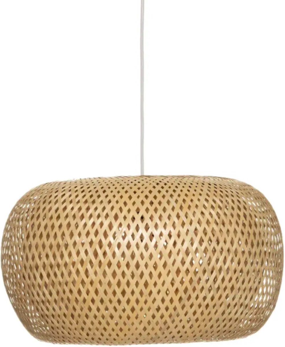 Hanglamp bamboe gevlochten D46 cm