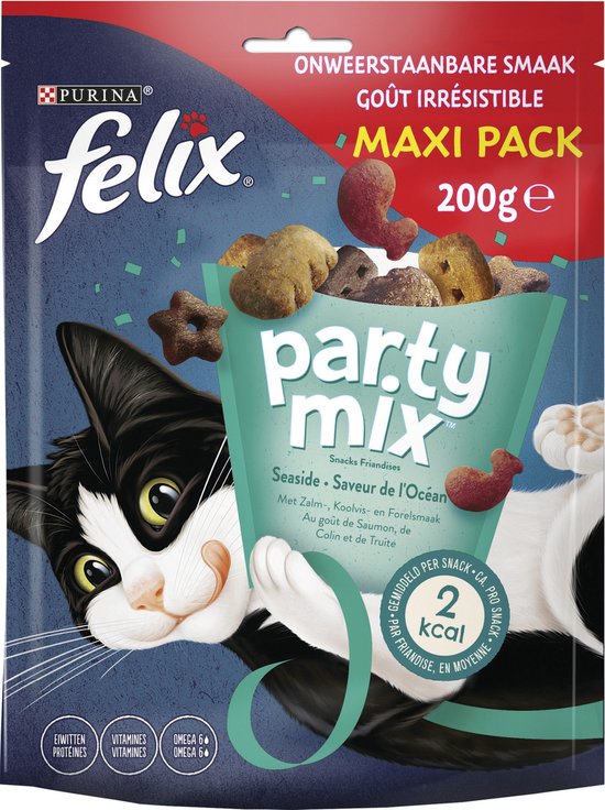 Felix Partymix Seaside - Kattensnack - Mix 200 g