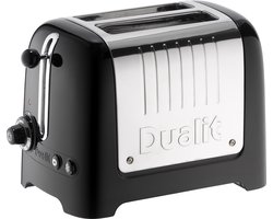 Dualit Lite Toaster Broodrooster 2-slots Zwart D26205