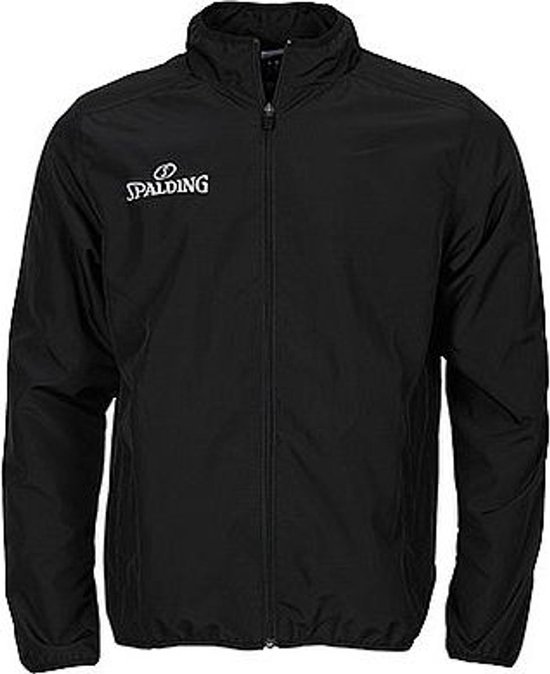 Spalding Pure Woven Jacket Kinderen - Zwart | Maat: 128