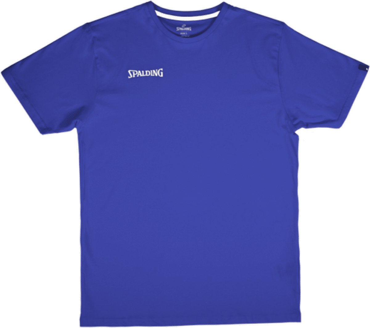 Spalding Essential T-Shirt Heren - Royal | Maat: XL
