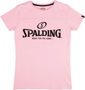 Spalding Essential Logo T-Shirt Dames - Roze | Maat: S