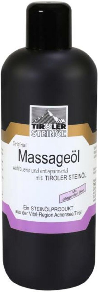 Tiroler Steinoel Massage olie consument 500 ml