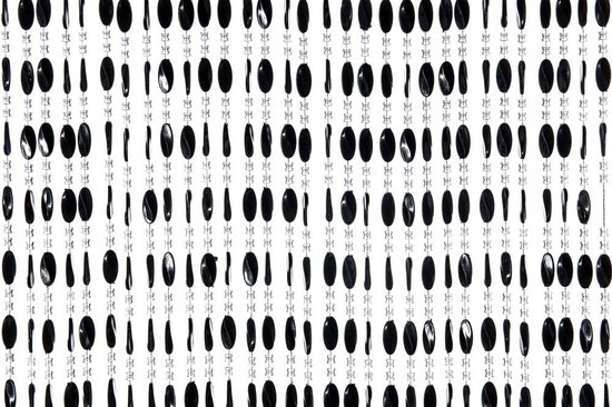 IVOL Vliegengordijn Charlotte - 100 x 240 cm - Zwart - Deurgordijn