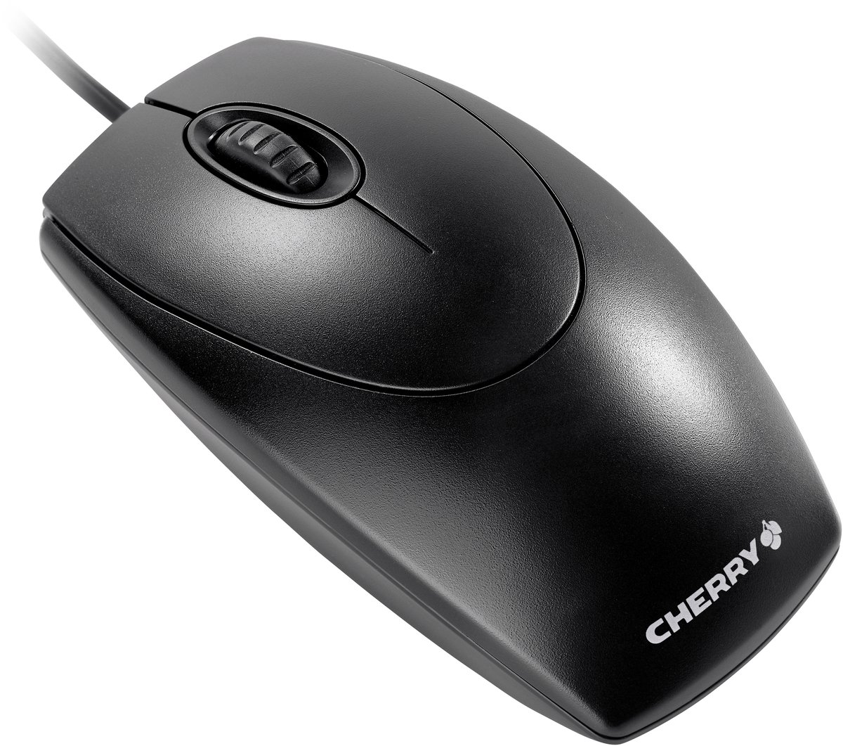 CHERRY M-5450 WheelMouse Optical - Muis - rechts- en linkshandig - optisch - 3 knoppen - met bekabeling - PS/2, USB - zwart