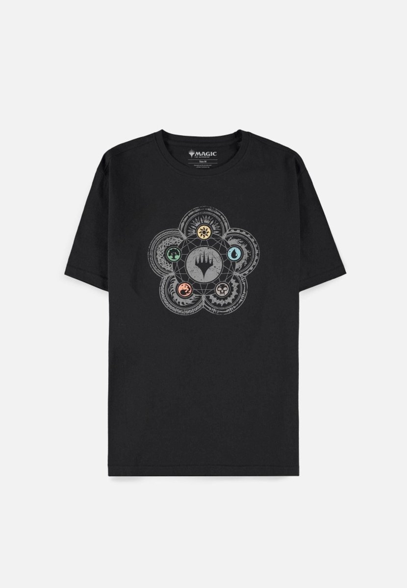 Magic The Gathering - Mana Heren T-shirt - 2XL - Zwart