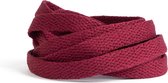 GBG Sneaker Veters 180CM - Bordeaux Rood - Bordeaux Red - Schoenveters - Laces - Platte Veter