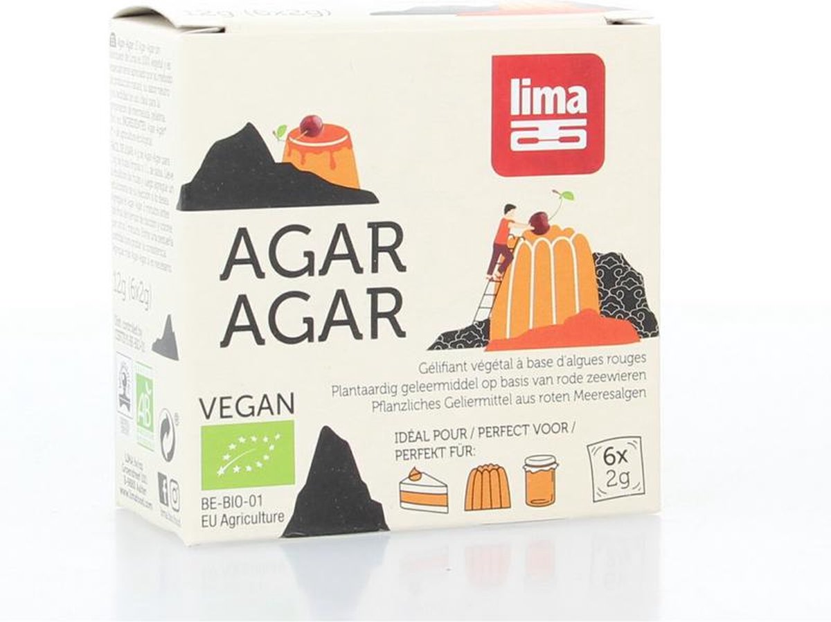 Lima Agar-Agar Bio 6x2g