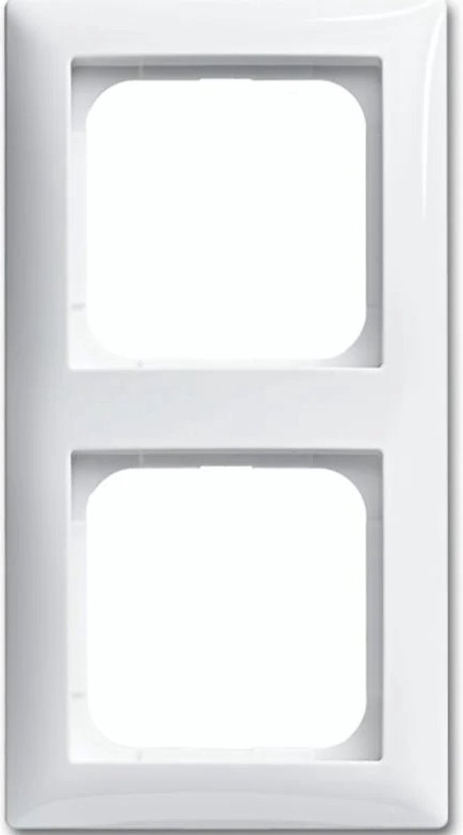 Busch-Jaeger afdekraam - 2 voudig - Serie Balance - Polarwit