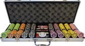 Poker Merchant - Pokerset Royal Cardroom 500pcs Clay Composite Tournament