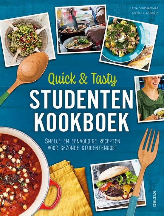Boek cover Quick & tasty studentenkookboek van Lena Djuphammar (Hardcover)