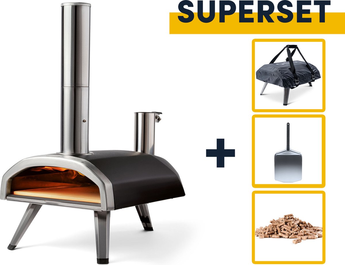 Ooni SUPERSET Fyra 12 Houtpellets gestookte pizzaoven