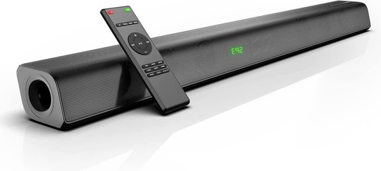 Bomaker® - 2.1 Soundbars voor TV met Ingebouwde Subwoofer - Compatibel met alle Tv's - Soundbars - soundbar met subwoofer - Zwart