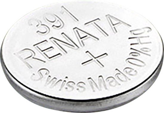 RENATA 391 - SR1120W - Zilveroxide Knoopcel - horlogebatterij - 1.55V -1 (EEN) stuks