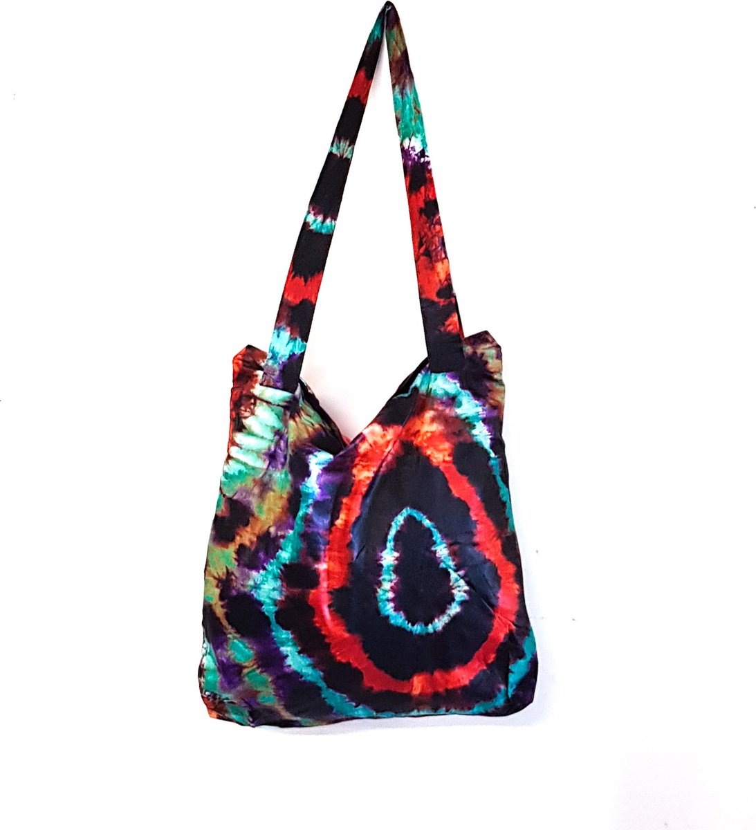 Ladybag ǀ Mombag ǀ Shoppertas - Tie Dye - Kitenge - Handmade