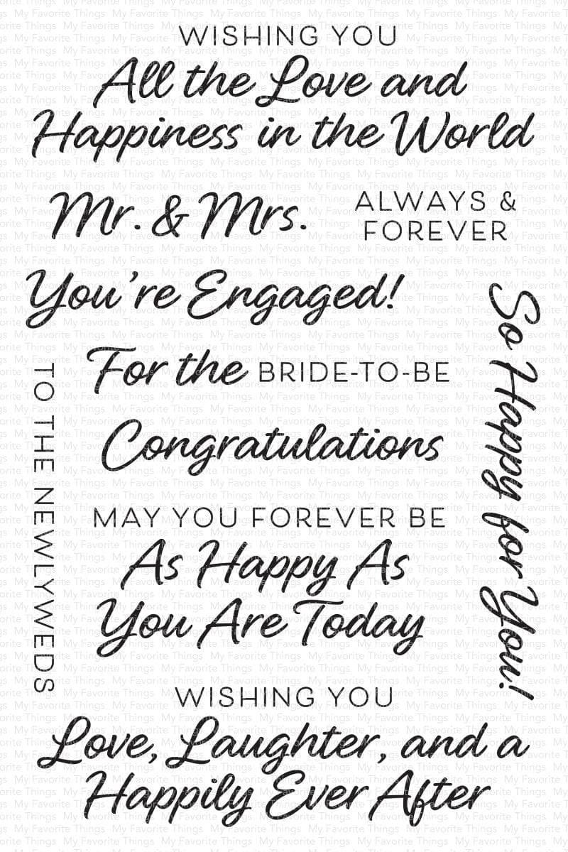 Happily Ever After Clear Stamps (CS-687)
