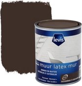 Levis Wall Latex mat bordeaux 2,5 L