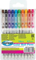 Centrum - Gekleurde pennen - 10stuks