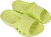 Superlichte en duurzame, limoenkleurige slippers van hoogwaardig rubber - BAMBINO LEMIGO / 26-27