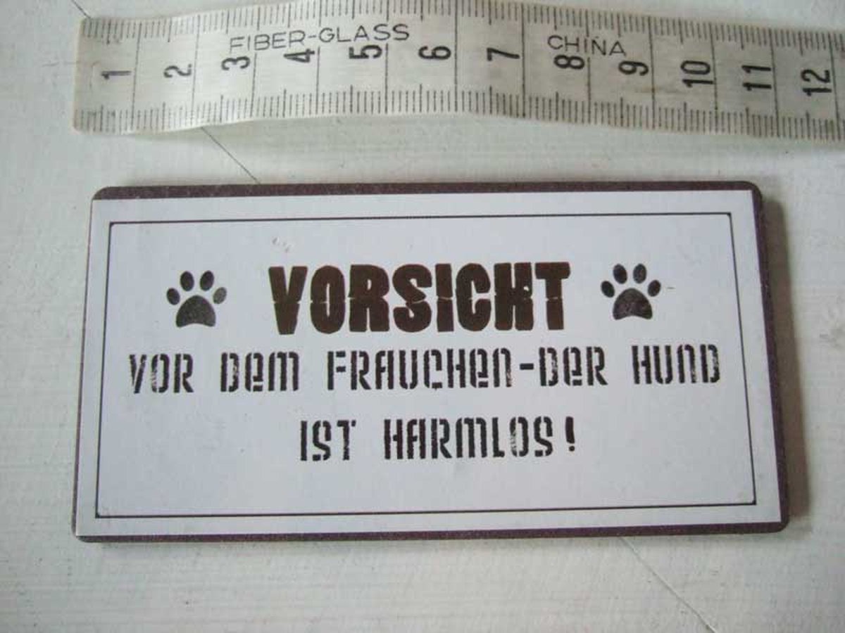 Ophangmangneet Vorsicht