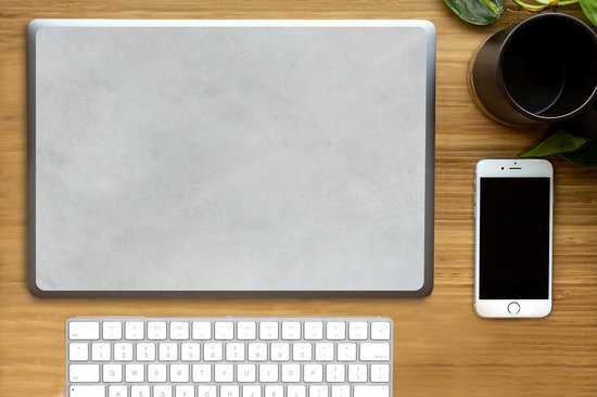 Sticker ordinateur portable - 15,6 pouces - Béton - Design - Industriel