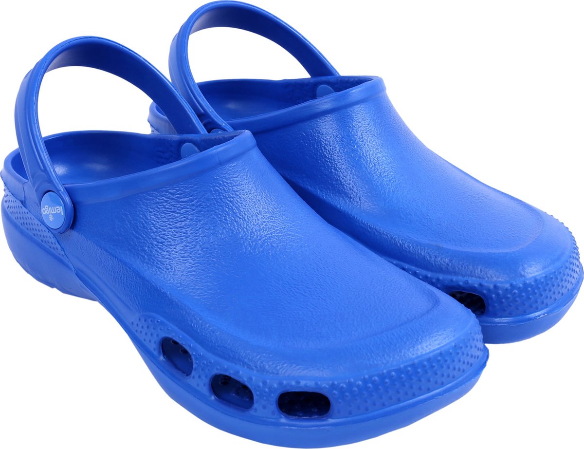 Blauwe, lichte, comfortabele en universele crocs - LEMIGO / 46