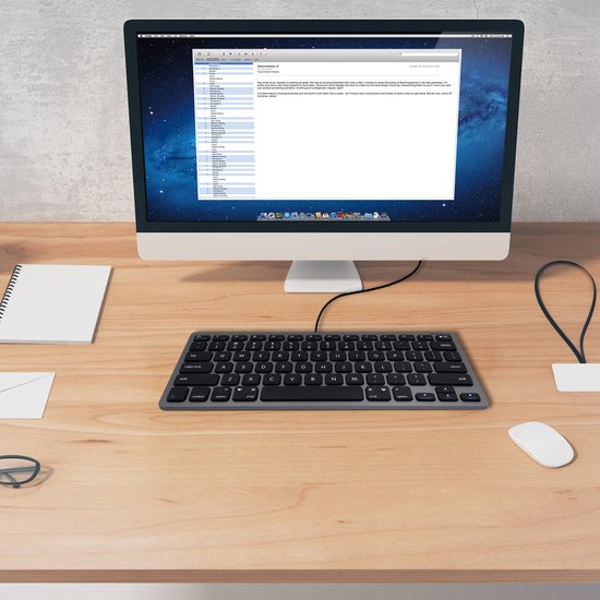 Macally ICEKEY USB Slim Keyboard für Mac Benutzerhandbuch