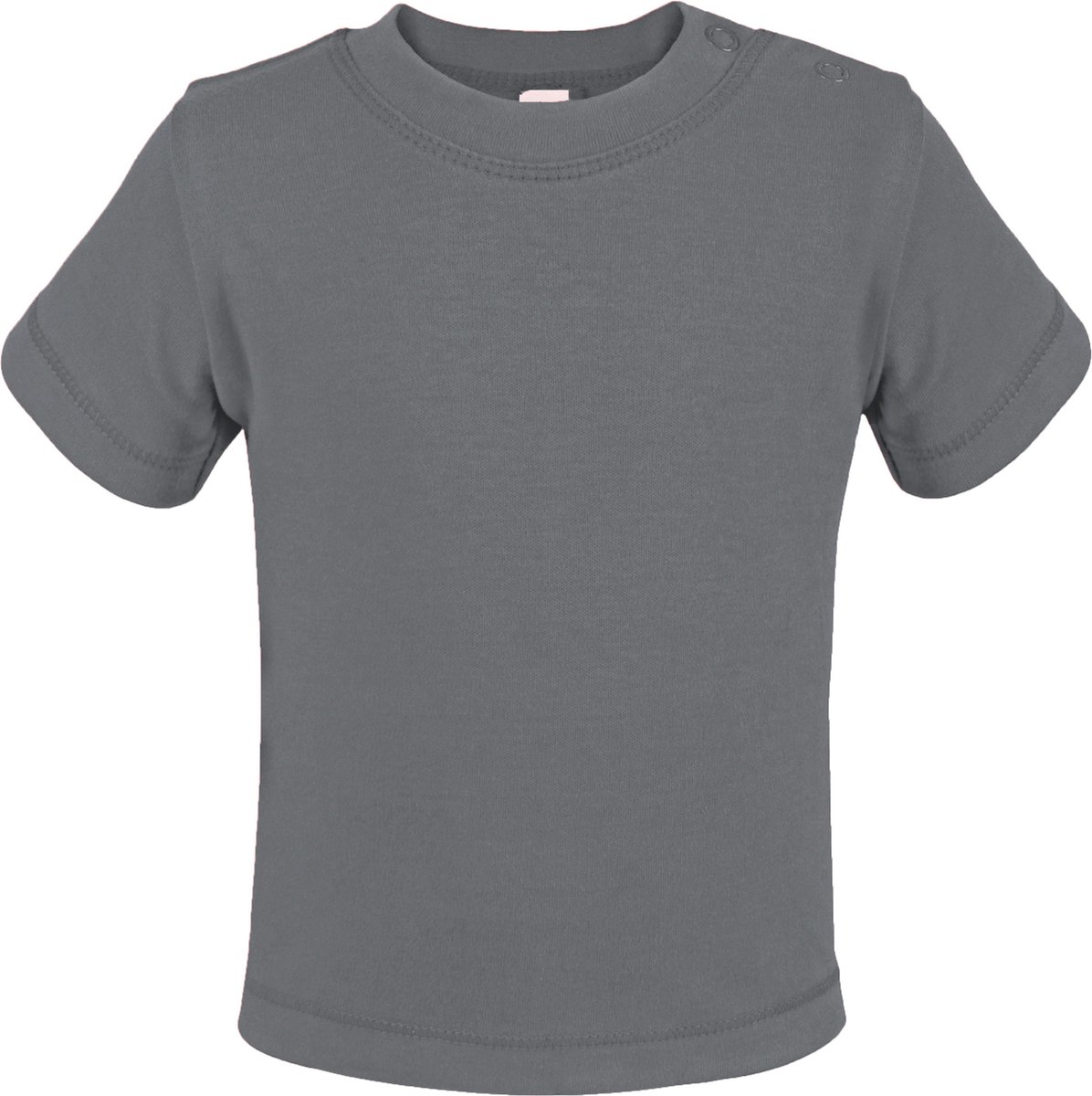 Link Kids Wear baby T-shirt met korte mouw - Grijs - Maat 86-92