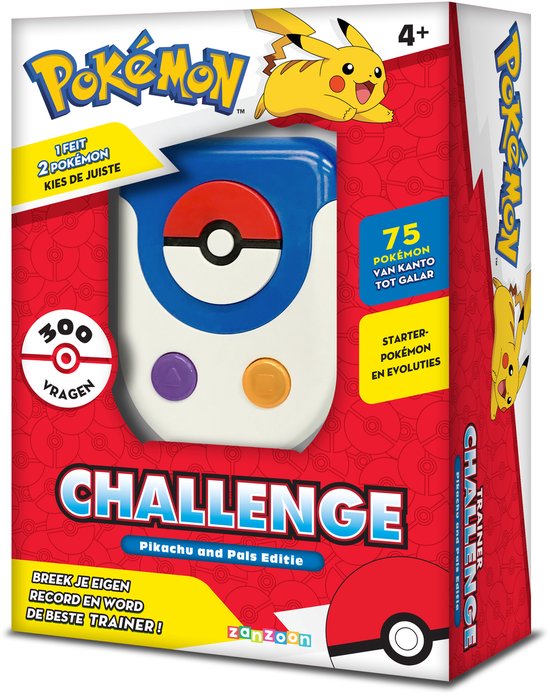 Pokémon Trainer Challenge - raadspel / trivia spel - Inclusief 300 vragen