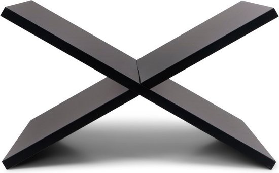 JENS Living Boekenstandaard - Boekenhouder - Salontafelboek - 33 x 29 x 19,5 cm - Zwart