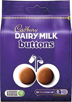 Cadbury Dairy Milk Giant Buttons - 119g x 2 paquets