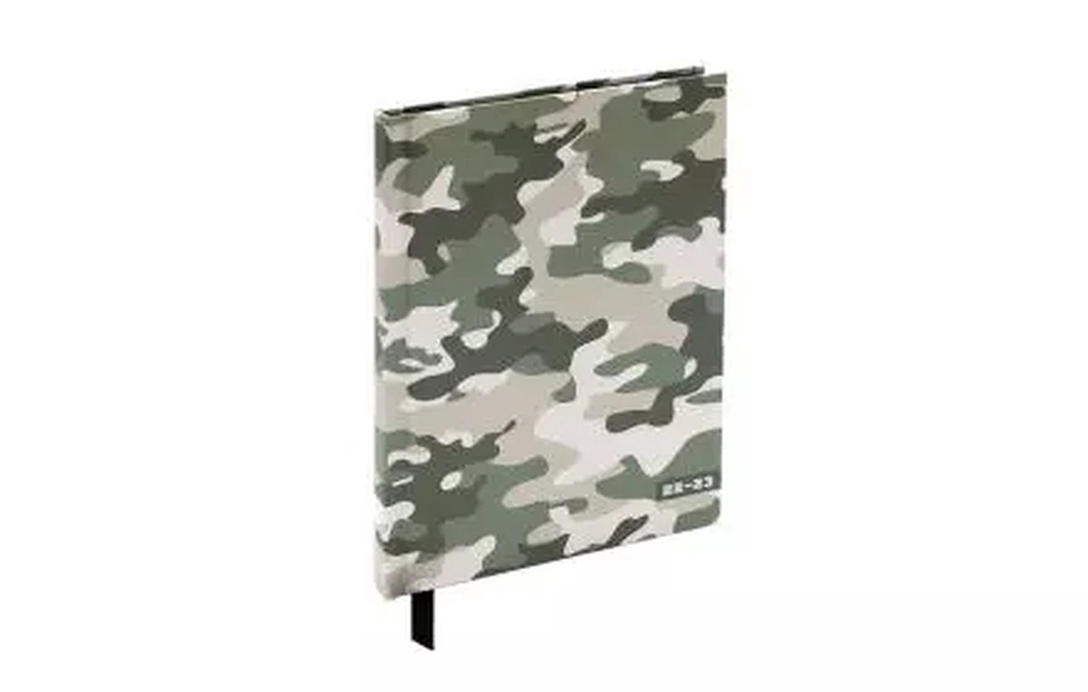 Verhaak Schoolagenda 2022 2023 A6 13 x 10 cm Camouflage Army Groen Weekoverzicht Planner Back To School