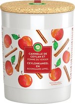 Bougie Parfumée Cannelle de Ceylan et Pomme du Verger 185gr