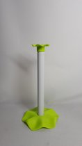 Keukenrolhouder - Lime Groen en Wit - 29cm - Keuken Accessoires - Houder voor Keukenrol - Keuken Benodigdheden