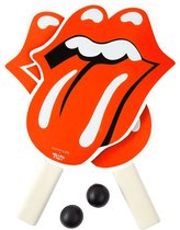 Sunnylife Ballon de plage Rolling Stones Wood Rouge/blanc 3 pièces