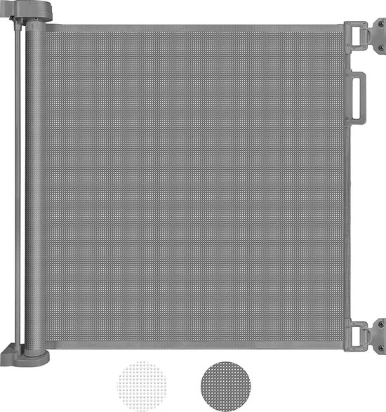 Aufun Uitrekbaar Traphekje Deurhekje, traphekje voor trappen, deurhekje met kinderveiligheidssysteem, uitrekbaar 0-180cm, voor kleintjes, baby, (180cm, Zwart Aufun Uitrekbaar Traphekje Deurhekje, traphekje voor trappen, deurhekje met kinderveiligheidssysteem, uitrekbaar 0-180cm, voor kleintjes, baby, (180cm, Zwart