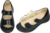 Fidelio Hallux -Dames - zwart - sandalen - maat 36