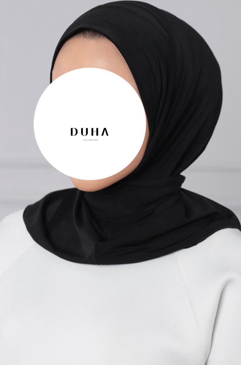 trimmen Tegenstander Hoelahoep Super strech kant en klare hoofddoek met drukknopen - Sport hijab - Easy  hijab -... | bol.com