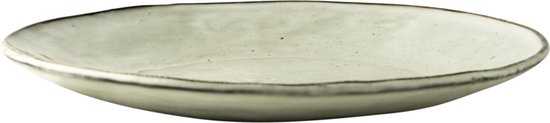 Dutch Rose Organic Borden Plat - Ø26,5 cm - Creme - Dinerborden