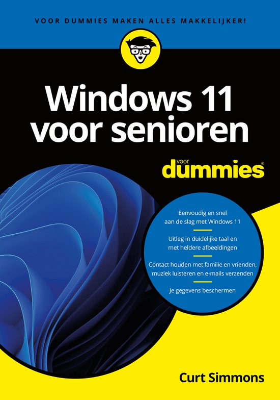 Boek cover Voor Dummies  -   Windows 11 voor senioren voor Dummies van Peter Weverka (Paperback)