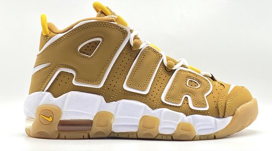 Nike Air More Uptempo (Wheat/White-Pollen) - Maat 37.5