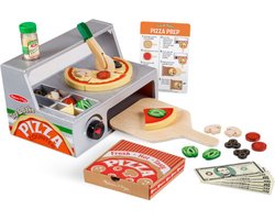 foto van Melissa & Doug Houten Pizza speelset