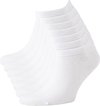 Witte Sneaker Sokken | 6 Paar | Multipack Unisex Maat 43-46 | Enkel Sokken | Voor Heren en Dames