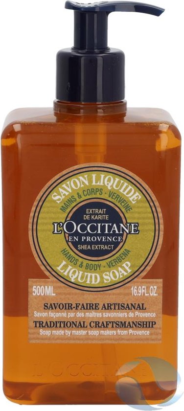L'Occitane Savon Liquide Mains & Corps Karité Verveine 500ml | bol.com
