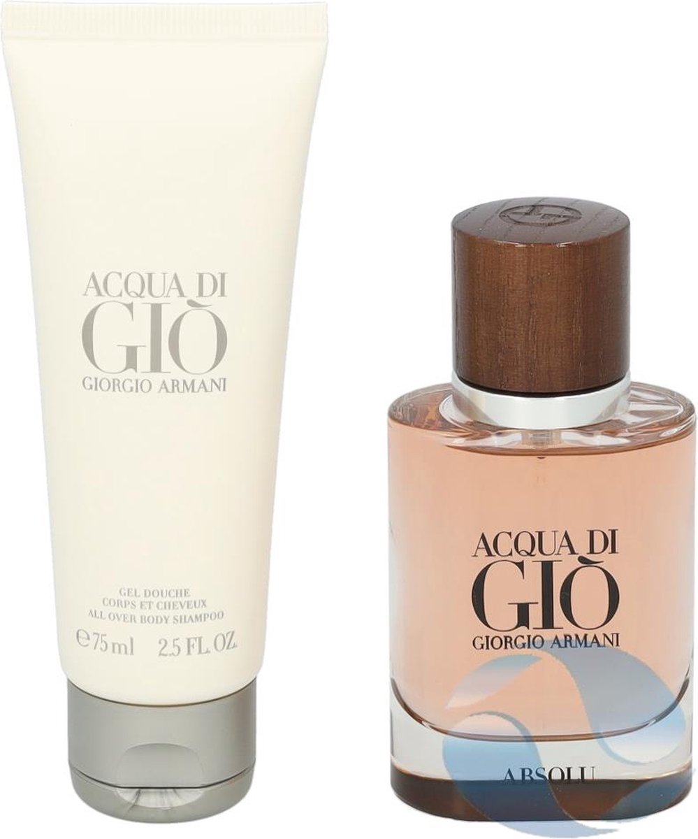 Armani Acqua di Gio Absolu Giftset - 40 ml eau de parfum spray + 75 ml  showergel -... 