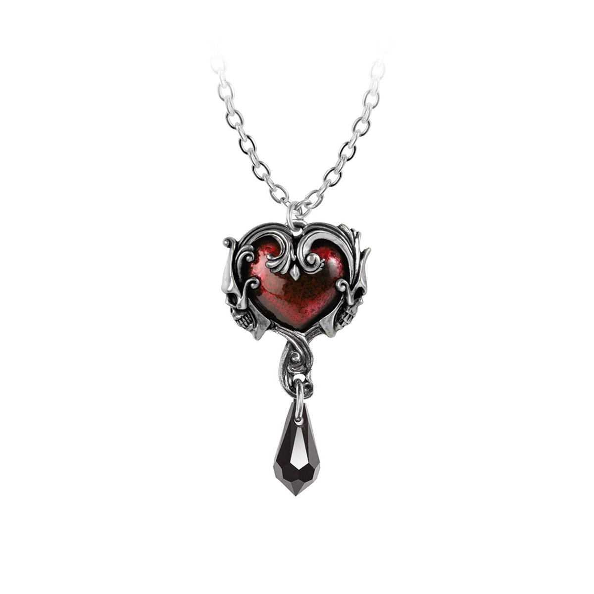 Alchemy - Petite Affair du Coeur Ketting - Zilverkleurig
